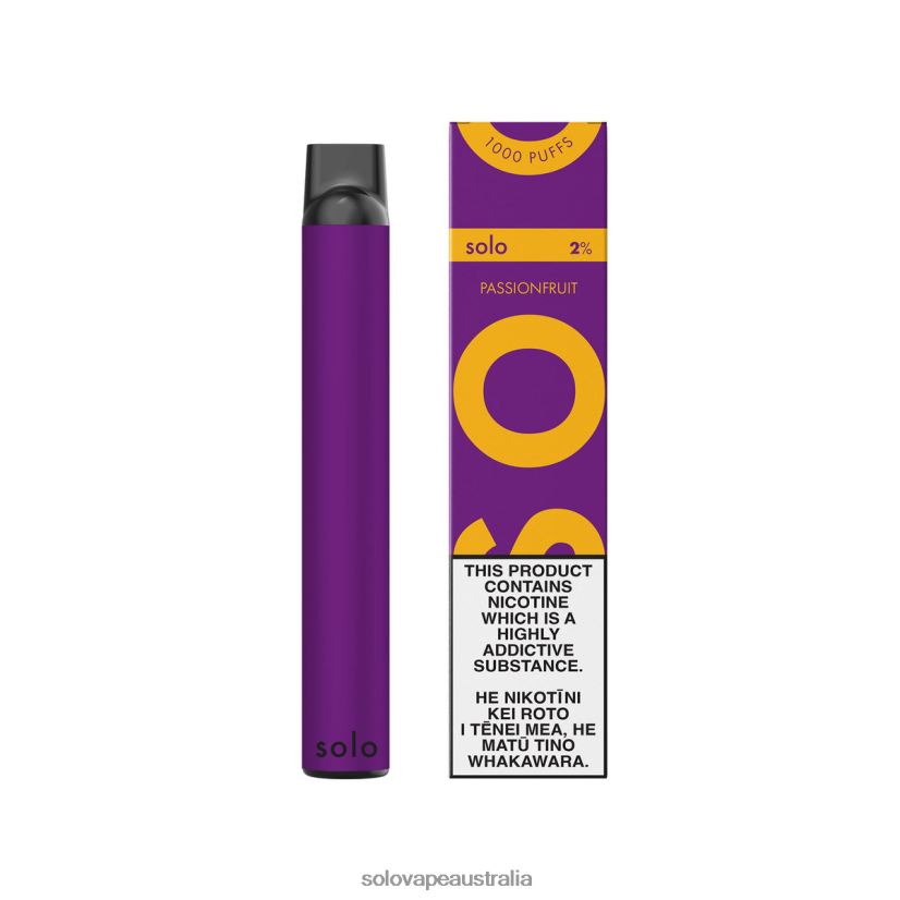 Passionfruit Solo Disposable Vape ZN6LB014 | Solo Vape Buy